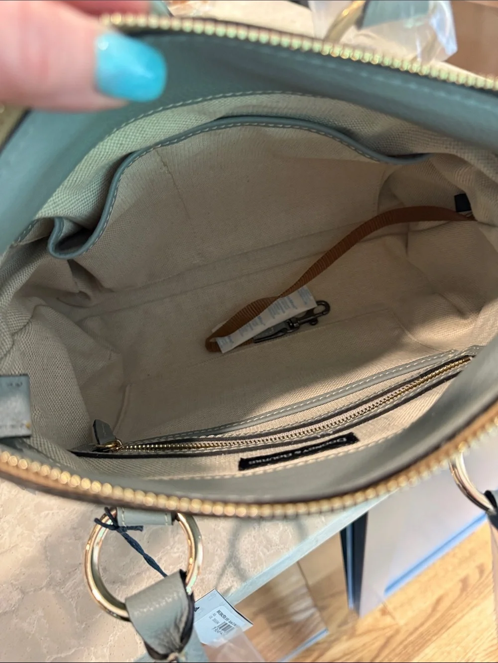 Dooney and Bourke Sorrento Satchel 30 With Pocket